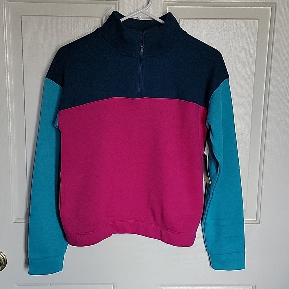 Tek Gear, girl XL(14-16) ultrasoft fleece sweatshirt, NWT.